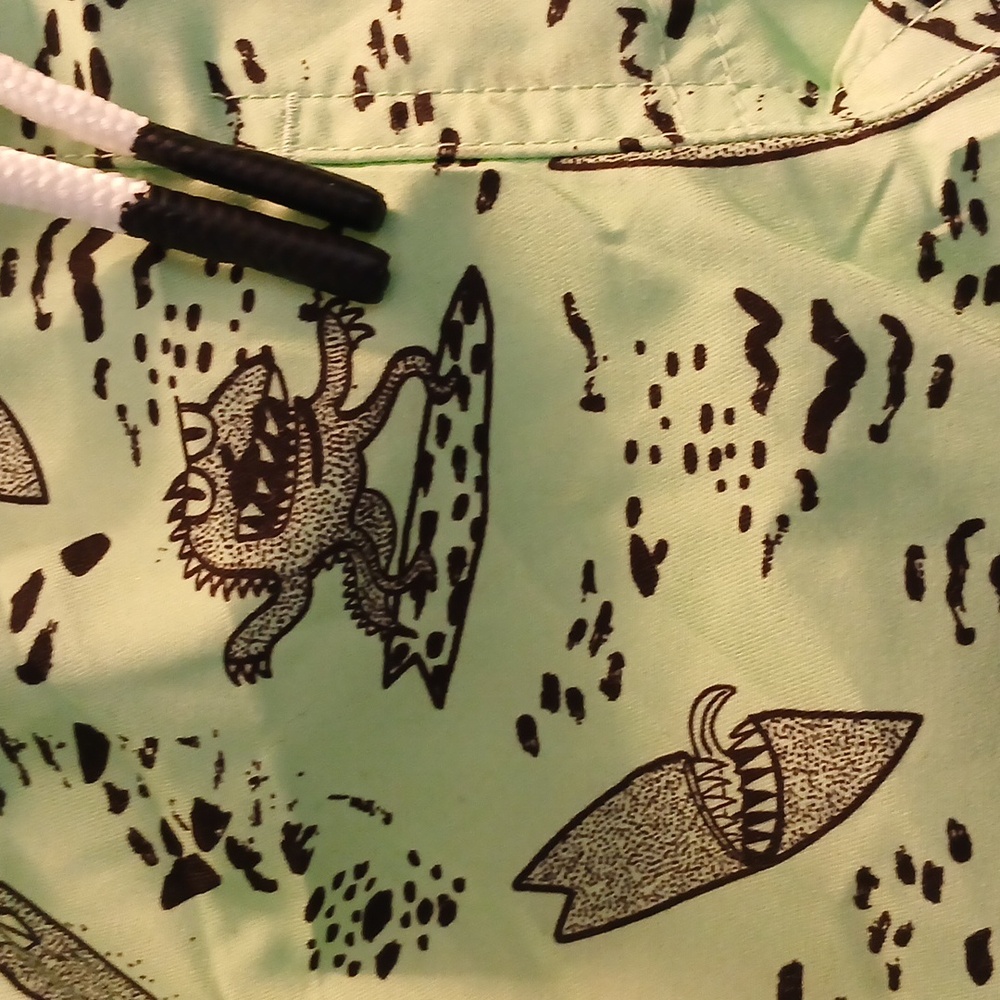 NWT Art Class Monster Boys Swim Trunks M - Picture 2 of 5